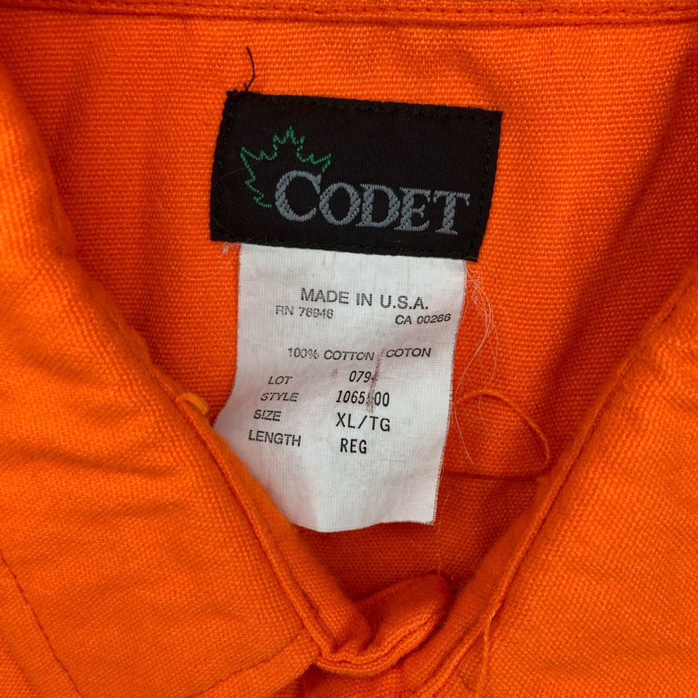 Vintage Codet Heavy Duty Button Up 

Size XL - Picture 4 of 4